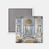 De Trevi-fontein (Italiaans: Fontana di Trevi) 5 Magneet (Voorkant / Achterkant)