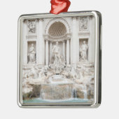De Trevi-fontein (Italiaans: Fontana di Trevi) Metalen Ornament (Links)