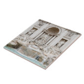 De Trevi-fontein (Italiaans: Fontana di Trevi) Tegeltje (Zijkant)