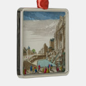 De Trevi-fontein, Rome Metalen Ornament (Rechts)