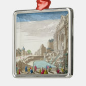 De Trevi-fontein, Rome Metalen Ornament (Links)