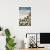 De Trevi-fontein, Rome Poster (Thuiskantoor)