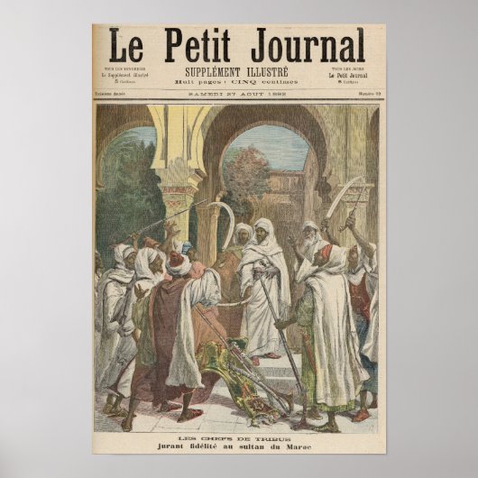 De tribale riffen die trouw zijn aan de poster (Voorkant)