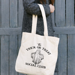 De Trick or treat Social Club Trick or treat Bag Tote Bag
