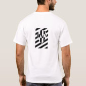 "De Trickster God rijdt het hoogste licht" T-shirt (Achterkant)