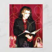 De Trickster Tarot Card Art Briefkaart (Voorkant)