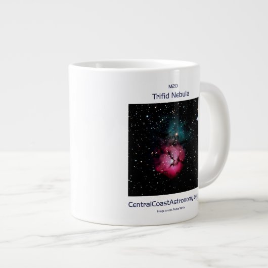 De Trifid Nebula van Robin White - Mok van 20 oz (Voorkant rechts)