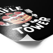 De Trifle Tower Kerst Foto Afdruk (Hoek)