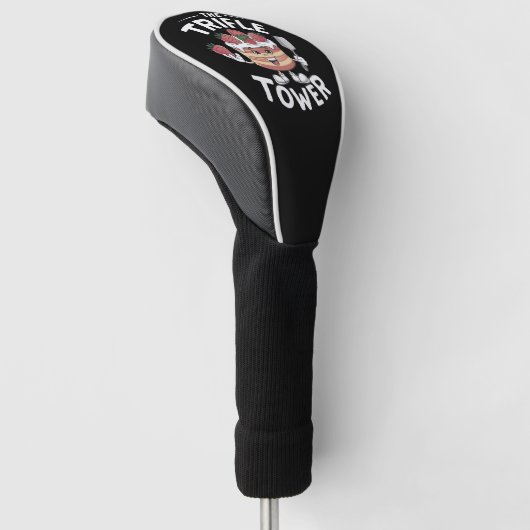 De Trifle Tower Kerst Golfheadcover (Schuin)