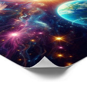 De Trilling van het Universum Poster (Hoek)