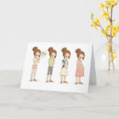 De Trimesters van de zwangerschap Kaart (Gele Bloem)