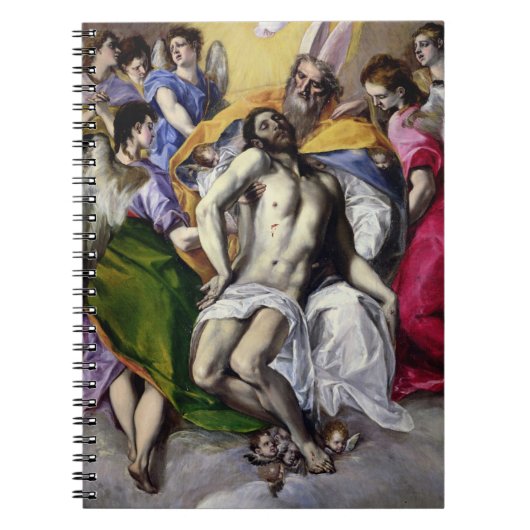 De Trinity, 1577-79 (olie op canvas) Notitieboek (Voorkant)