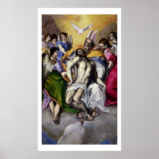 De Trinity, 1577-79 (olie op canvas) Poster (Voorkant)