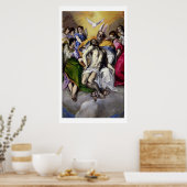 De Trinity, 1577-79 (olie op canvas) Poster (Keuken)