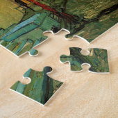 De Trinquetaille-brug door Vincent van Gogh Legpuzzel (Zijkant)