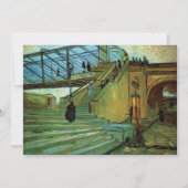 De Trinquetaille-brug van Vincent van Gogh (Voorkant)