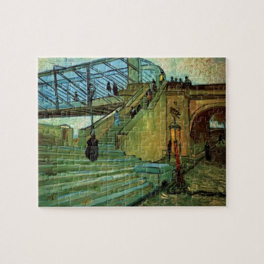 De Trinquetaille-brug van Vincent van Gogh Legpuzzel (Horizontaal)