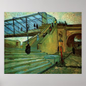 De Trinquetaille-brug van Vincent van Gogh Poster (Voorkant)