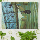 De Trinquetaille-brug van Vincent van Gogh Theedoek (Gevouwen)