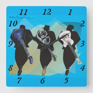 De Trio - Acryl Wandklok