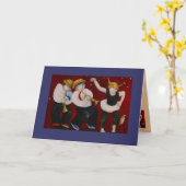 De triokaart kaart (Gele Bloem)