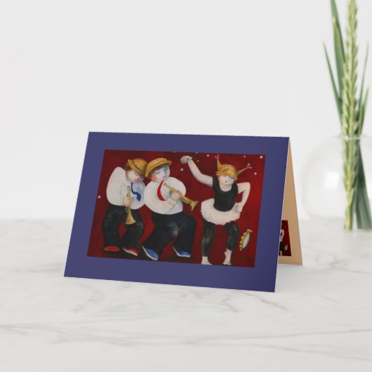 De triokaart kaart (Voorkant)