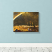 De triomf op Golgotha, 1874, George Inness Canvas Afdruk (Insitu (Houten vloer))
