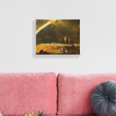 De triomf op Golgotha, 1874, George Inness Canvas Afdruk (Insitu (Woonkamer))