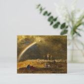 De triomf op Golgotha, 1874, George Inness Feestdagenkaart (Staand voorkant)
