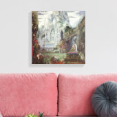 De triomf van Alexander de Grote Canvas Afdruk (Insitu (Woonkamer))