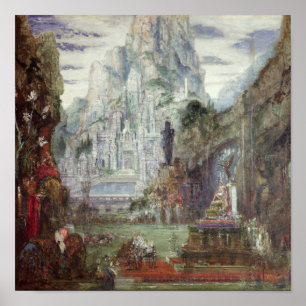 De triomf van Alexander de Grote Poster