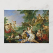 De triomf van Bacchus Briefkaart (Voorkant)