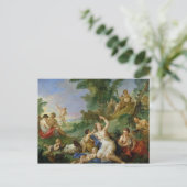 De triomf van Bacchus Briefkaart (Staand voorkant)