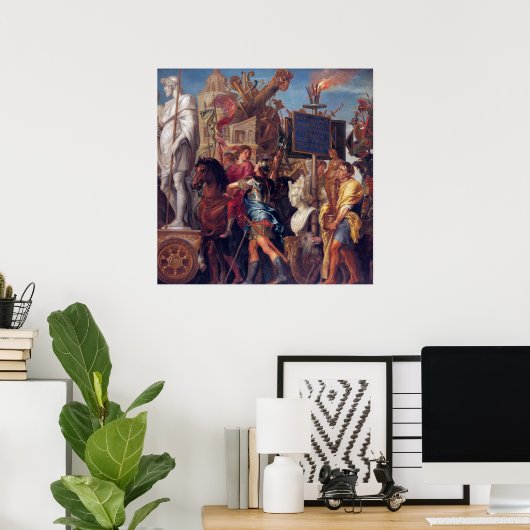 De Triomf van Caesar Poster (Thuiskantoor)