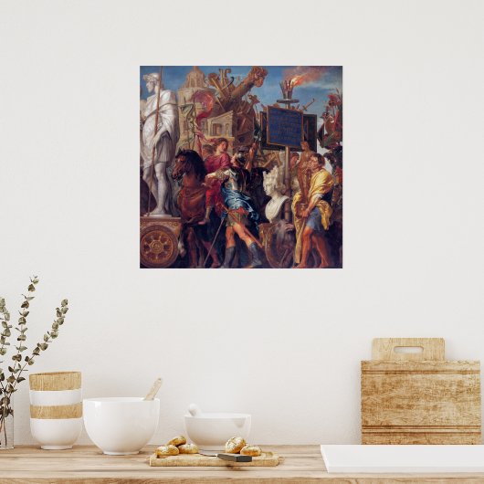 De Triomf van Caesar Poster (Keuken)