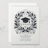 De triomf van de afgestudeerde aankondiging (Voorkant / Achterkant)