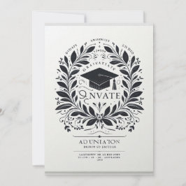 De triomf van de afgestudeerde aankondiging