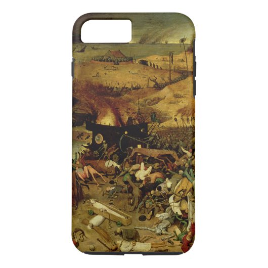 De Triomf van de Dood, c.1562 (olieverf op paneel) Case-Mate iPhone Case (Achterkant)