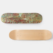 De triomf van de dood door Buonamico Buffalmacco Skateboard (Horizontaal)