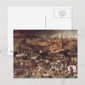 De triomf van de dood door Peter Bruegel Briefkaart (Voorkant / Achterkant)
