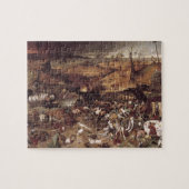 De triomf van de dood door Peter Bruegel Legpuzzel (Horizontaal)