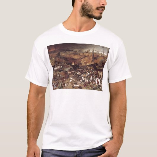 De triomf van de dood door Peter Bruegel T-shirt (Voorkant)