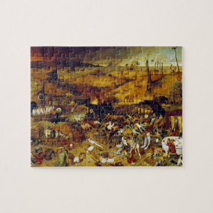 De triomf van de dood door Pieter Bruegel de Ouder Legpuzzel