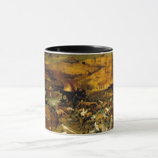 De triomf van de dood mok (Midden)