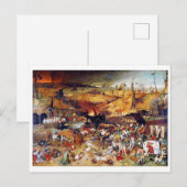 De triomf van de dood, Pieter Bruegel Briefkaart (Voorkant / Achterkant)