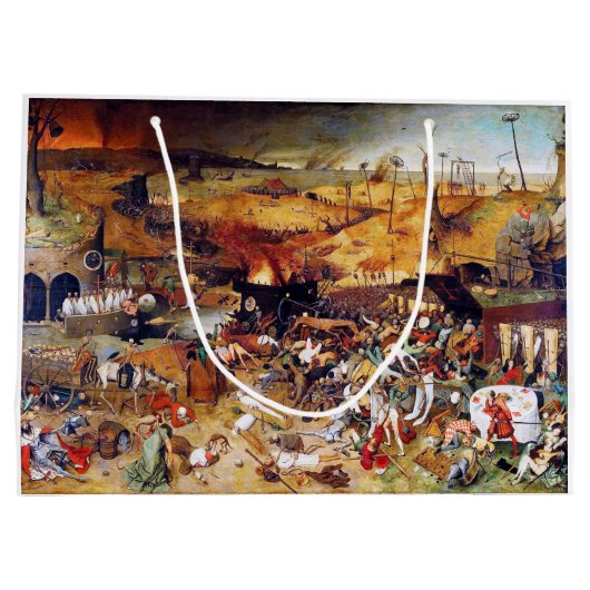 De triomf van de dood, Pieter Bruegel Groot Cadeauzakje (Achterkant)
