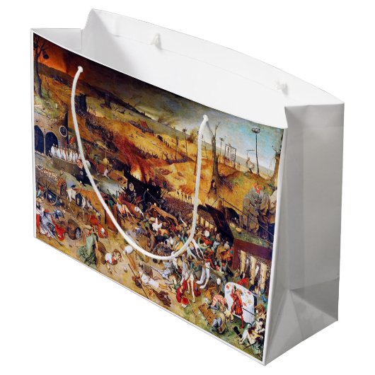 De triomf van de dood, Pieter Bruegel Groot Cadeauzakje (Achterkant Gekanteld)