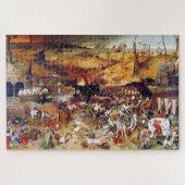 De triomf van de dood, Pieter Bruegel Legpuzzel (Horizontaal)