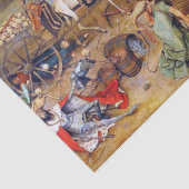 De triomf van de dood, Pieter Bruegel Tissuepapier (Detail)