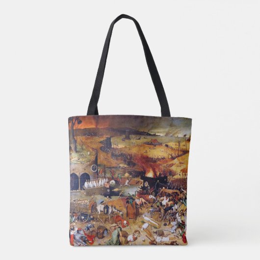 De triomf van de dood, Pieter Bruegel Tote Bag (Achterkant)